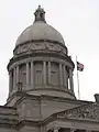 Capitol Dome, seen from outside main entrance