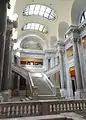 One of the marble staircases