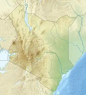 Waseges River is located in Kenya