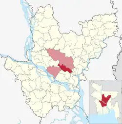 Location of Keraniganj