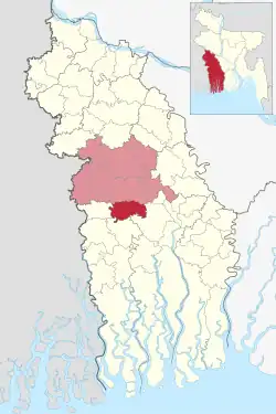 Location of Keshabpur