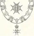 Star and collar of the order.