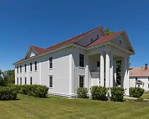 Keweenaw County Courthouse in Eagle River