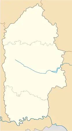 Bilohiria is located in Khmelnytskyi Oblast