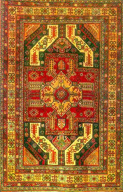 19 century armenian carpet from Xndzoresk, now Sunik