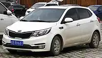 Kia K2 hatchback (China; facelift)