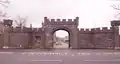 Entrance gate into Kieran's College, originally at Jenkinstown House