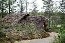 Image 2Stone Age dwelling named Kierikki 5000–3000 BC (from History of Finland)