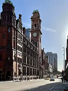 View from Oxford St/Whitworth St Intersection