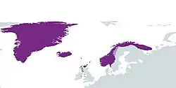 Image 14The Kingdom of Norway about 1265, at its greatest extent (from History of Norway)