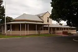 The northern face of Kingston Historic House