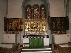 Inner view of Trondenes Church