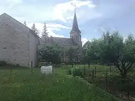 The church in Saint-Victor-sur-Ouche