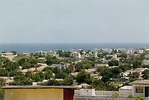 Overview of Kismayo