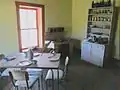 The kitchen inside the Brown Canyon Ranch House.