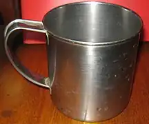 Steel mug