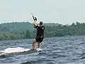 Kiteboarding (sail kite for sailing a board)