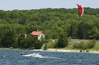 Kitesurfer