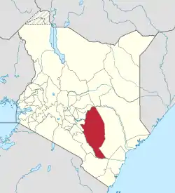 Location in Kenya