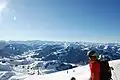 View looking south from the Kitzbüheler Horn