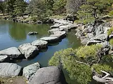 Step-stone bridge