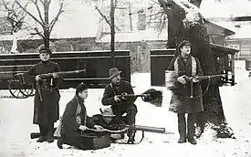 Image 96Lithuanian rebels during the Klaipėda Revolt (from History of Lithuania)