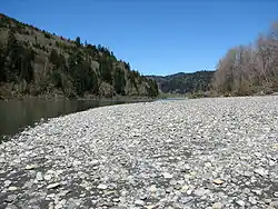 A view of the Klamath River, 2006.