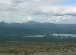 2010 view of Klimpfjäll from Autjoklimpen