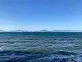 Patraic Gulf, with the Mountains Varasova, Klokova and Rigani and the Rio-Antirrio Bridge as viewed from Tsoukaleika.