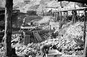 Sluices, Bonanza Creek, 1899