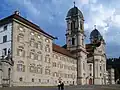 The abbey as seen from the left