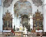 Altars and choir