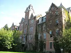 Former county infirmary on Johnstown Road, now demolished