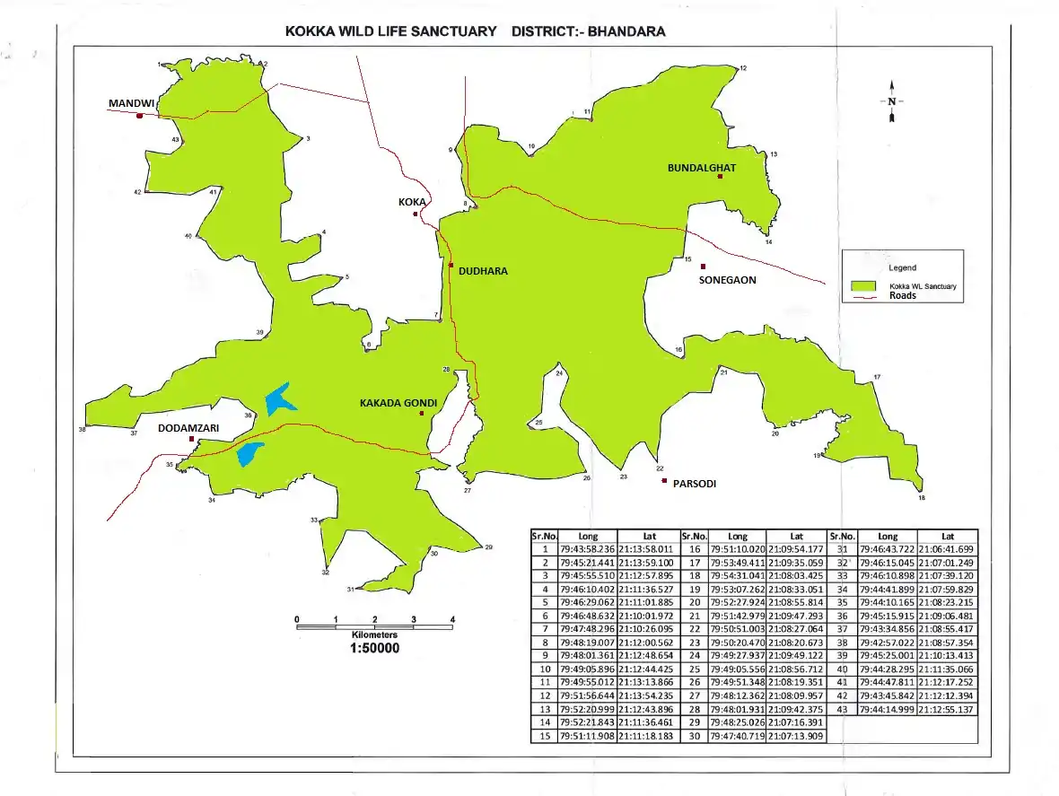 Map of Koka WL Sanctuary