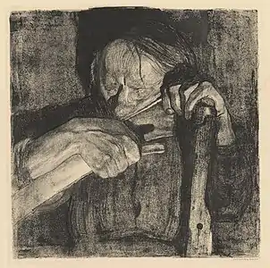 Whetting the Scythe, 1908, National Museum in Wrocław