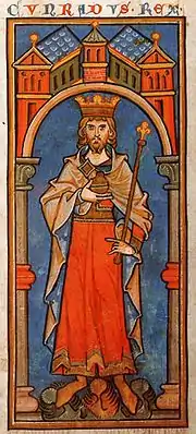 Conrad III of Germany personally led the crusade