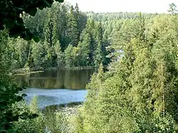 Pikkjärv, a lake in Kooraste