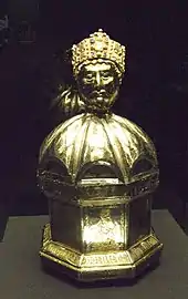 Reliquary of St. Oswald, Hildesheim around 1185–1189, Hildesheim Cathedral Museum, DS23