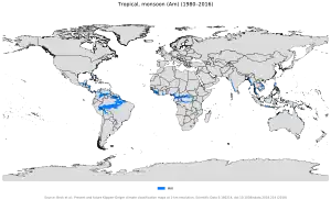 Image 26Worldwide zones of tropical monsoon climate (Am). (from Geography of Cambodia)