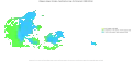 Climate of Denmark according to the Köppen climate classification.