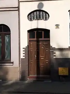 Main door