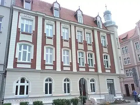 Facade on Swiętej Trojcy street