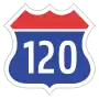 Expressway No.120 shield}}