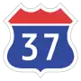 Expressway No.37 shield}}