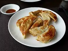 Gun-mandu (pan-fried dumplings)