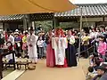 Korean traditional wedding ceremony