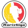 The official Korisliiga logo used until the 2015–16 season