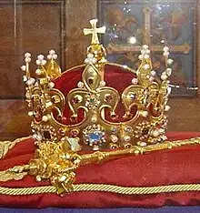 The so-called Crown of Bolesław the Brave was made for Władysław I.