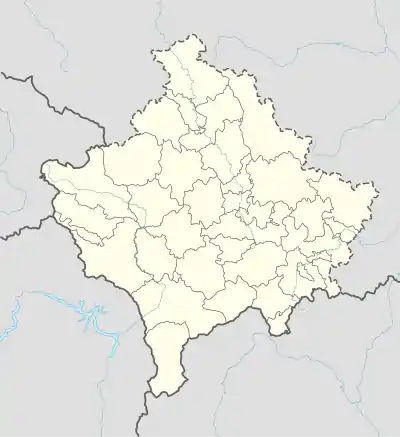 Romajë is located in Kosovo