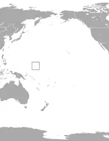 Kosrae Island in Micronesia in the South Pacific Ocean